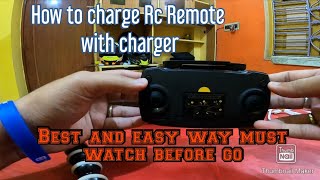 How to charge DJI MAVIC MINI  Remote with charger (kaise ap DJI MAVIC mini ko charge kar sakte ho )