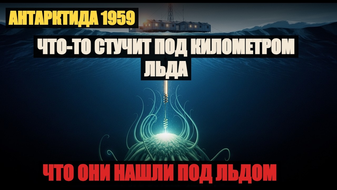 «Советская экспедиция Антарктида 1974. Подо льдом нашли озеро. Данные засекретили на 30 лет.»