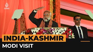 Modi visits Indian-administered Kashmir | Al Jazeera Newsfeed