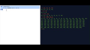 Creating Integer Arrays in Ruby