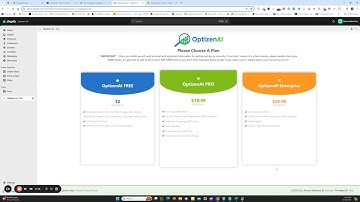 OptizenAI Shopify App - Plan Upgrades