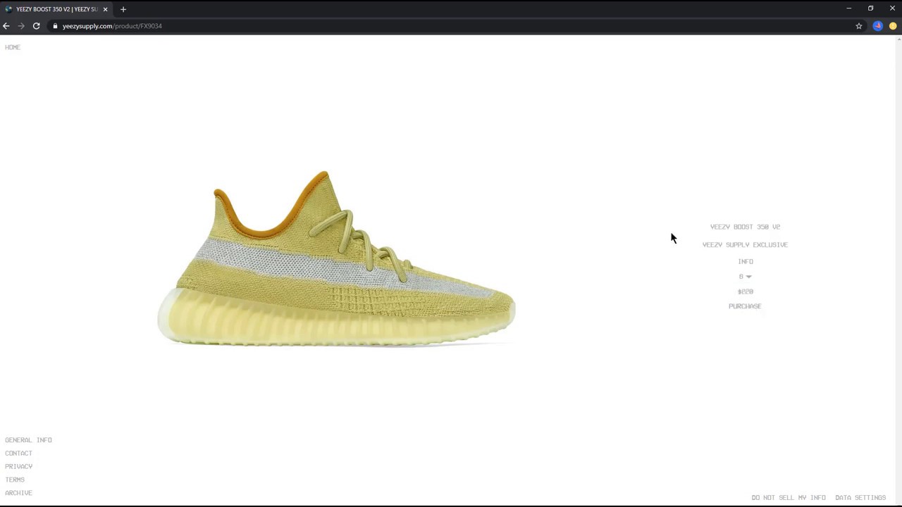 yeezy supply early access password