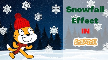 Sneeuwvaleffect in Scratch 3.0 || Scratch-zelfstudie