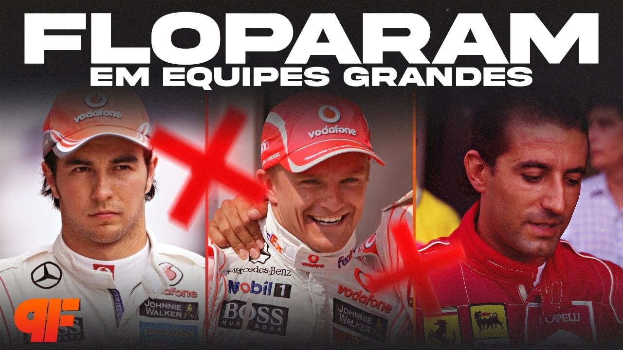 8 PILOTOS QUE FLOPARAM EM EQUIPES GRANDES - Primeira Fila F1