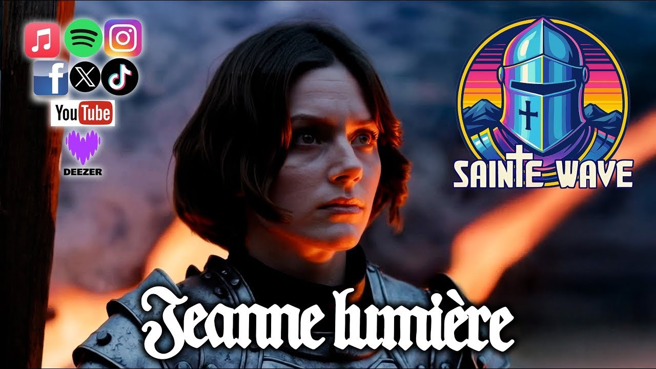 ⚜️🏰⚔️Jeanne Lumière ⚔️🏰⚜️clip avec paroles