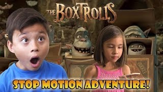 THE BOXTROLLS to the RESCUE! Stop Motion Adventure! [EvanTubeHD CLASSIC WEEK]