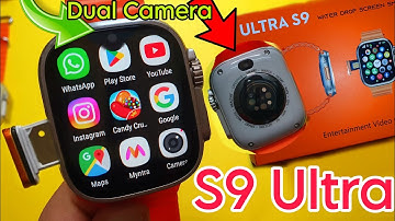 S9 Ultra 4G Android Smartwatch With SimCard Insert | S9 Ultra Smartwatch