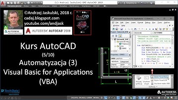 Kurs AutoCAD - #5 Automatyzacja (3), Visual Basic for Applications (VBA)