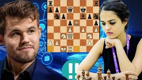 Abnormal chess game 15, Magnus Carlsen vs Tania Sachdev