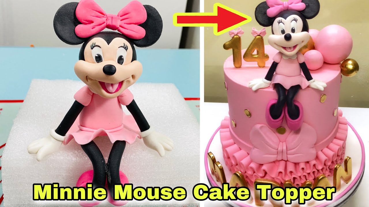 Minnie Mouse Cake Topper