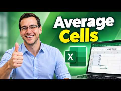 How To Average Cells In Microsoft Excel (Average, Averageif, Averageifs Functions) [2026 Guide]
