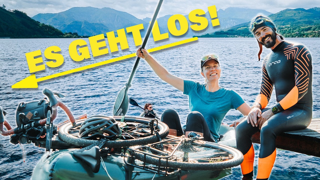 30 Stunden schwimmen. Reini versucht Österreichs schönste Seen zu durchqueren! | 9 SEEN CHALLENGE