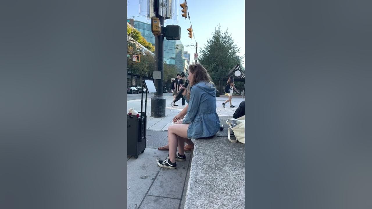 Never Enough from The Greatest Showman cover on the street | Claire Torrance Never Enough from The Greatest Showman cover on the street | Claire Torrance