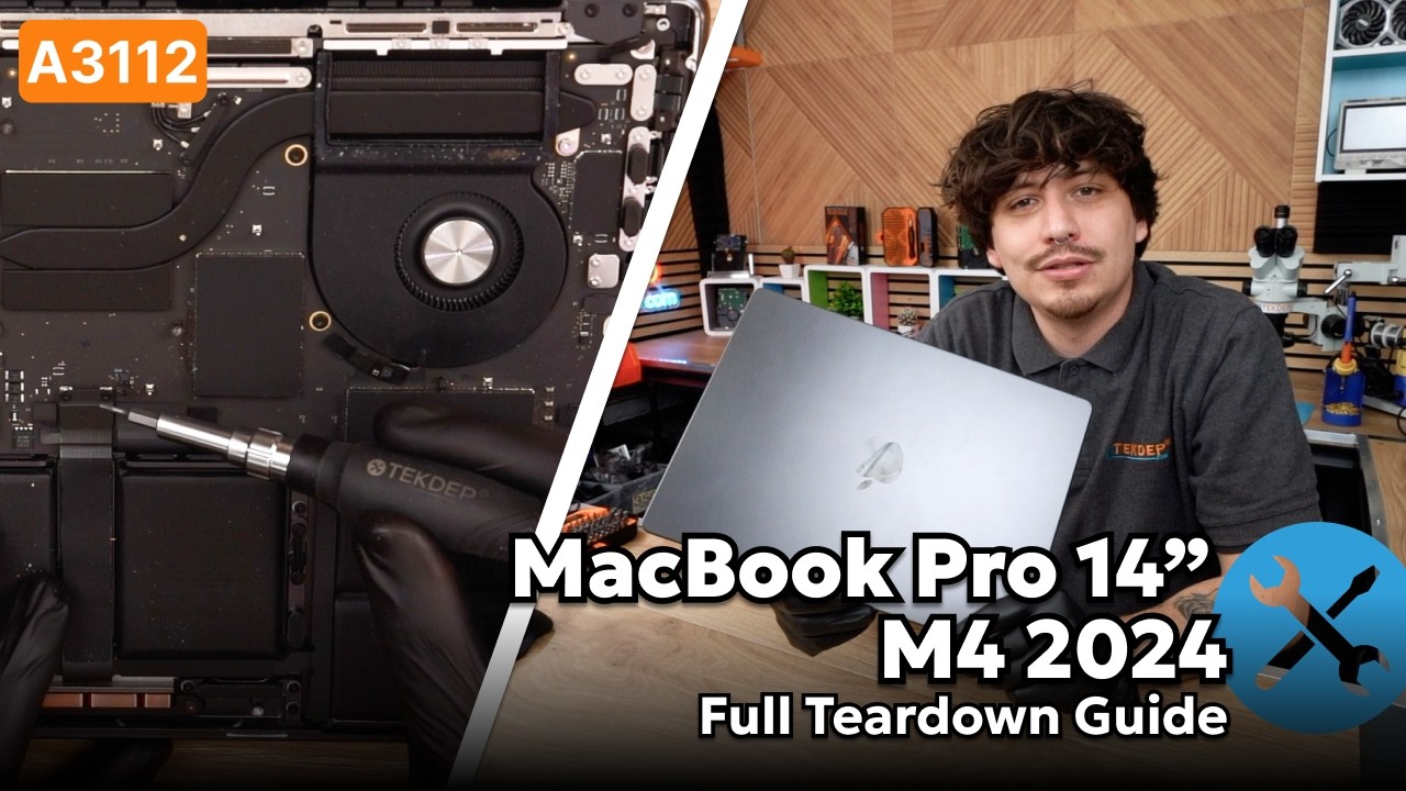 MacBook Pro 14-inch A3112 M4 Top Case Keyboard (US)