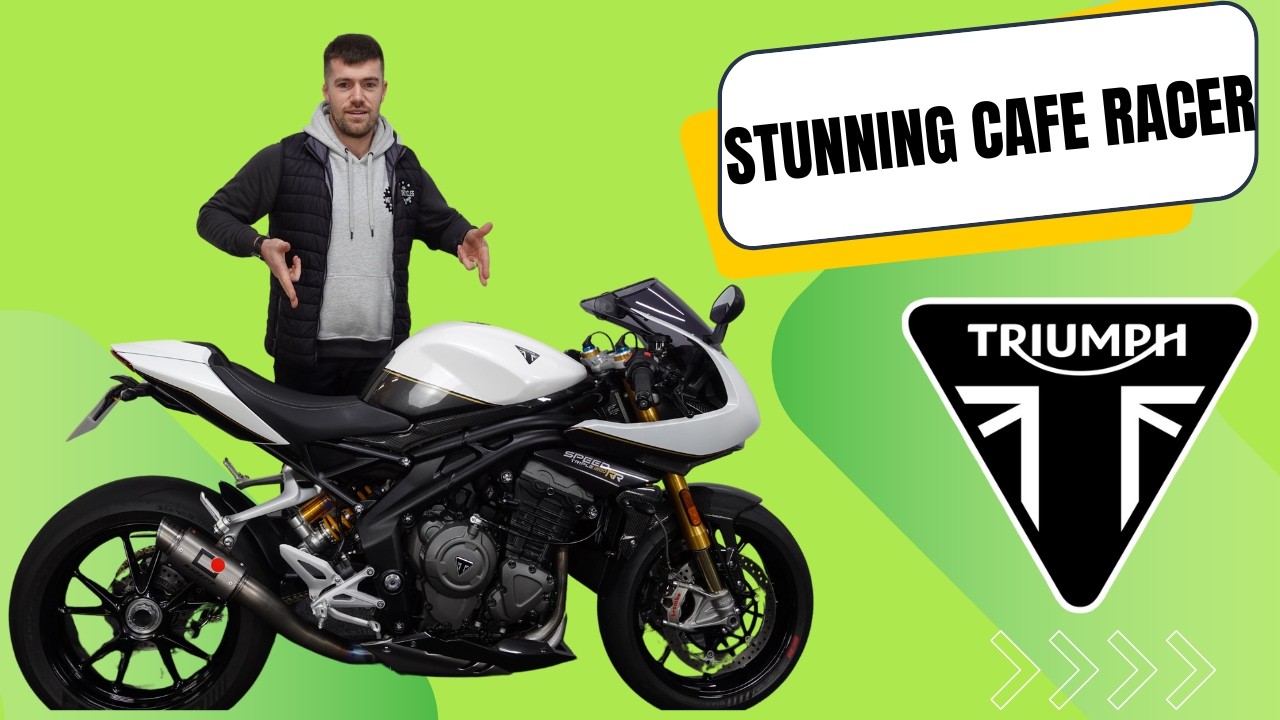 Stunning Retro Racer. The Triumph Speed Triple 1200 RR | Amazing Sound With Racefit Exhaust
