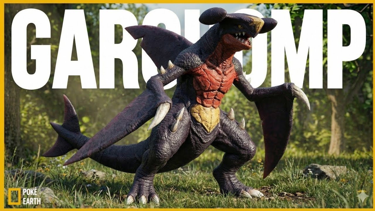 Pokémon na Vida Real – Garchomp | O Predador Supersônico que Domina Terra e Ar