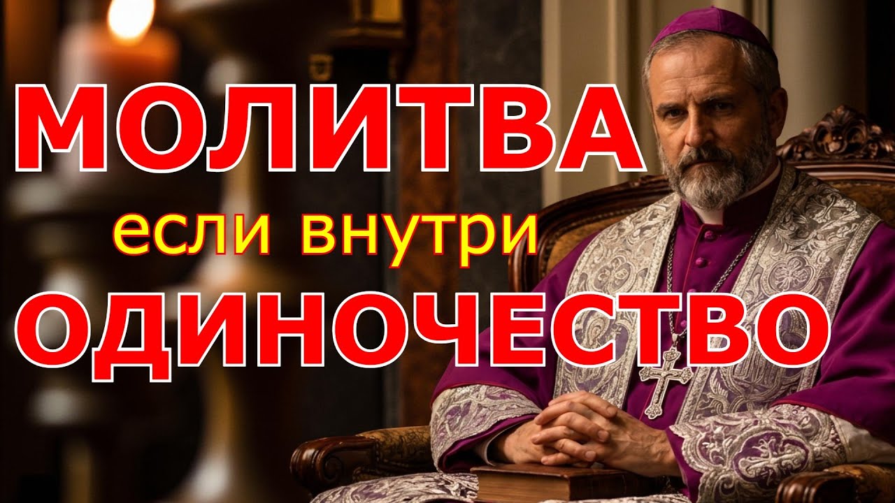 Молитва, если внутри пустота и одиночество
