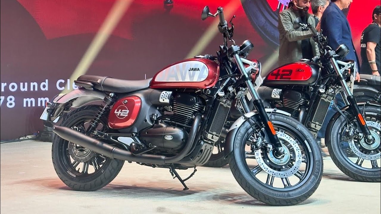 The all-new Jawa 42 FJ is revealed - YouTube