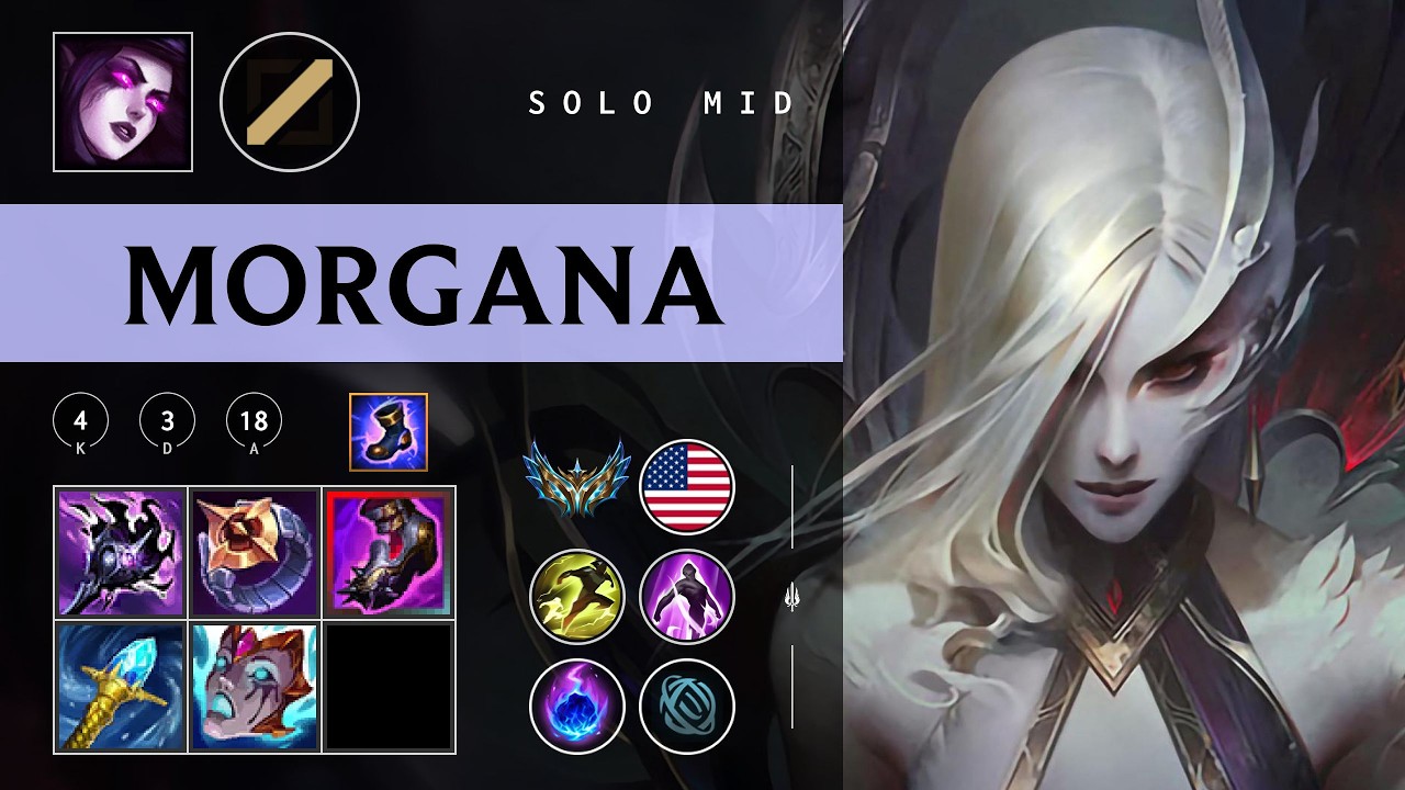 Morgana Mid vs Akshan - NA Challenger Patch 26.03
