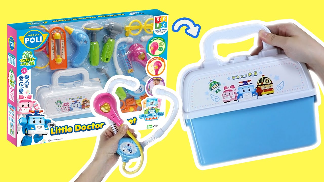 玩具「お医者さんごっこ遊びセット」をアンボックス！ | 病院