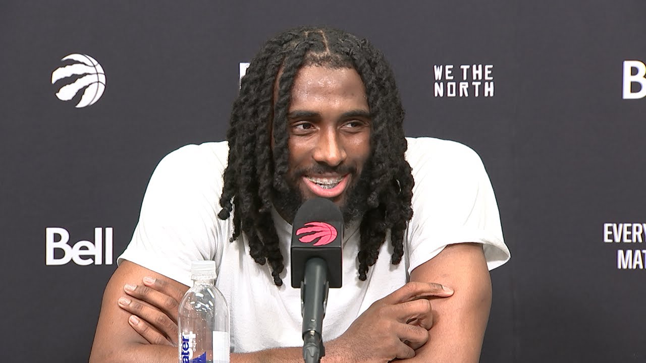 Toronto Raptors Media Availability | Postgame vs Cairns Taipans ...