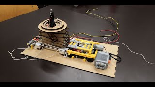 Lighthouse motorisation test using Legos, CRH for Eurobots 2021
