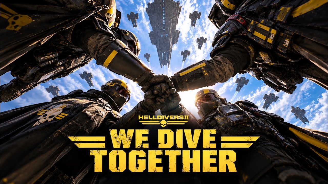 WE DIVE TOGETHER | Helldivers 2 Metal Anthem