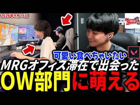 【雑談】『OW部門への愛爆増』MRGオフィスで出会った選手達を食べちゃいたくなるとんぼ【Valorant】【ムラッシュゲーミング】