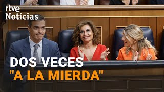 CONGRESO: El PP pide la DIMISIÓN de YOLANDA DÍAZ por SUPUESTAMENTE mandarlos "A LA MIERDA" | RTVE