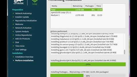 Suse Linux Installation
