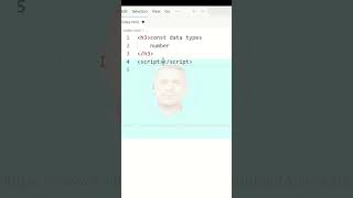 JavaScript Tutorial for Beginners / JavaScript learn / CONST data types number tag