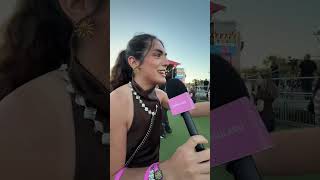 Este micrófono solo atrae a gente divertida 🕺✨ #Festival #Musica #Entrevista #Mallorca #Shorts