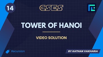#14 Tower of Hanoi Video Solution | CSES Problemset | Introductory Problems