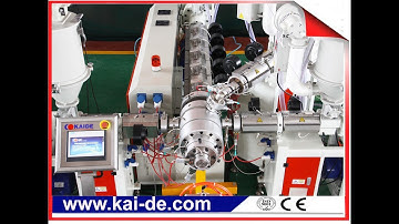 PERT oxygen barrier pipe production line Supplier KAIDE plastics machinery