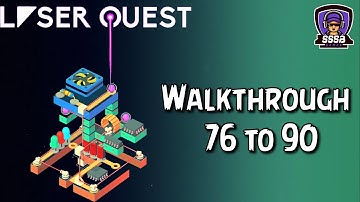 Laser Quest: Metropolis - Level 76 To 90 , iOS/Android Walkthrough