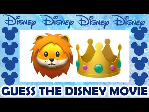 Can You Guess The Disney Movie By The Emoji Youtube