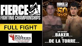 FFC 50 | DYLAN BAKER VS  SEBASTIAN DE LA TORRE
