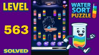 Water Sort – Level 563 | Walkthrough Solution