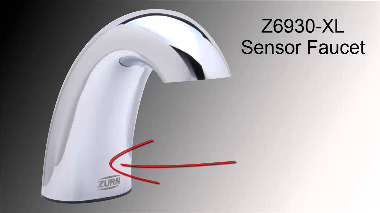 Zurn Faucets Z6930 Xl Sensor Faucet Youtube
