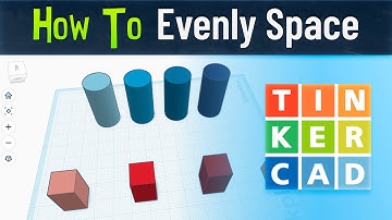 How to Evenly Space Objects in Tinkercad - Simple Workaround Tutorial