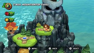 Donkey Kong Country: Tropical Freeze | 2-Boss Mountaintop Tussle