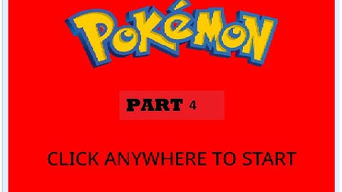 How to make a Pokémon game | Part 4