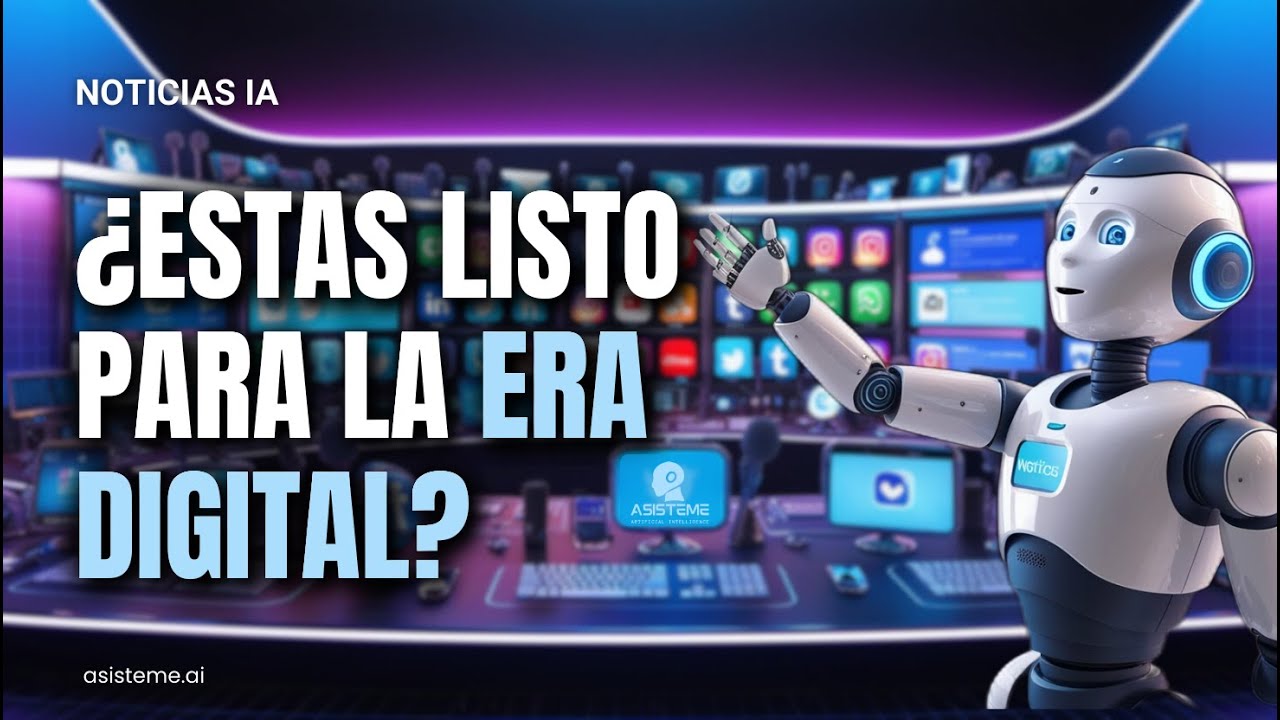 ¡Revolución Digital! ¿Estás Listo para la IA? 🤖