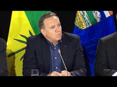 Premiers Legault and Kenney on building pipelines through Quebec