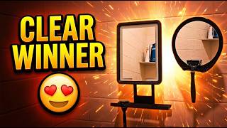 Heated LED Shower Mirror vs Suction Cup Fogless Mirror: Which One Stays Clear in a Hot Shower