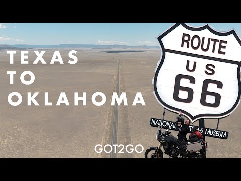 TEXAS TO OKLAHOMA: A Roadtrip on ROUTE 66 through Elk City to Oklahoma City