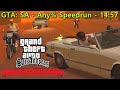 GTA San Andreas - Any% speedrun in [14:57] WORLD RECORD