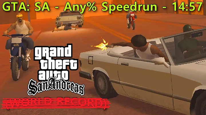 GTA San Andreas - Any% speedrun in [14:57] Former World Record