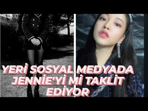 Yeri Jennie'yi taklit ediyor?!