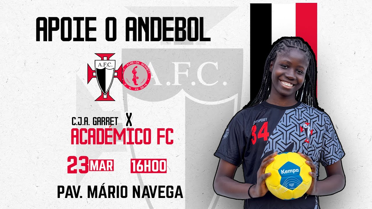 AFCTV - Andebol Sub-18: Académico FC X C.J.A. GARRET - YouTube